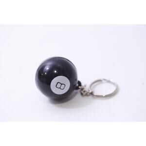 Magic 8 Ball, Keychain, Miniature, Portable, Travel, Accessory, ~ 251013-WH 1374